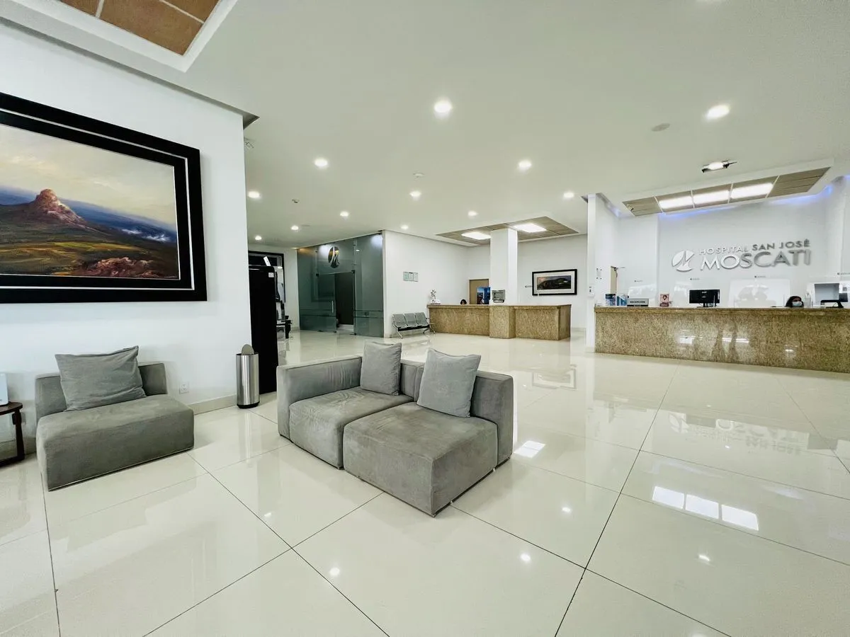 Recepción de consultorios - Hospital Moscati